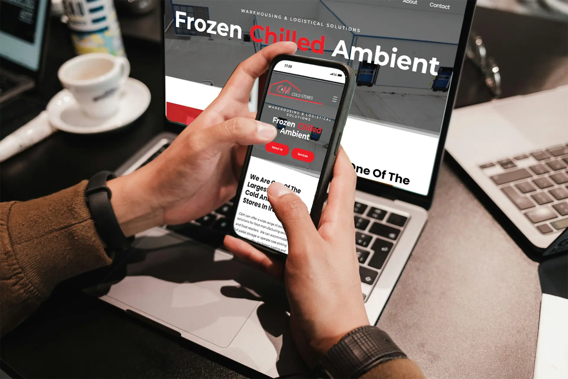 Responsive Warehousing Website