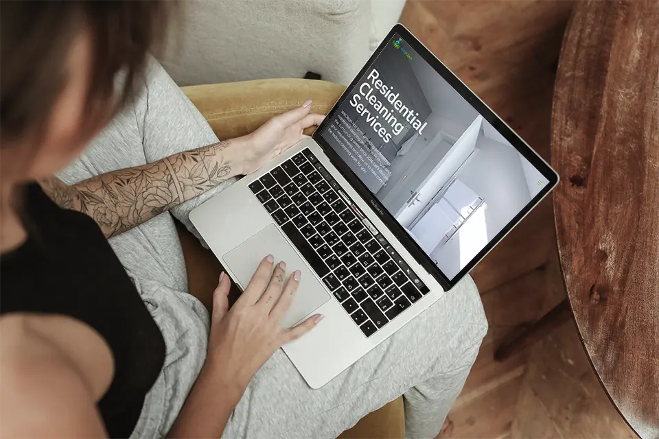 WeClean SEO-Friendly Web Design for Cleaning Business